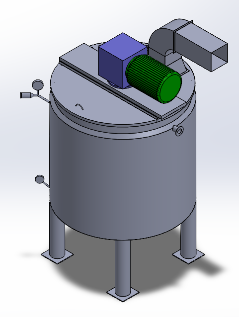 Ribbon Blender Mixer